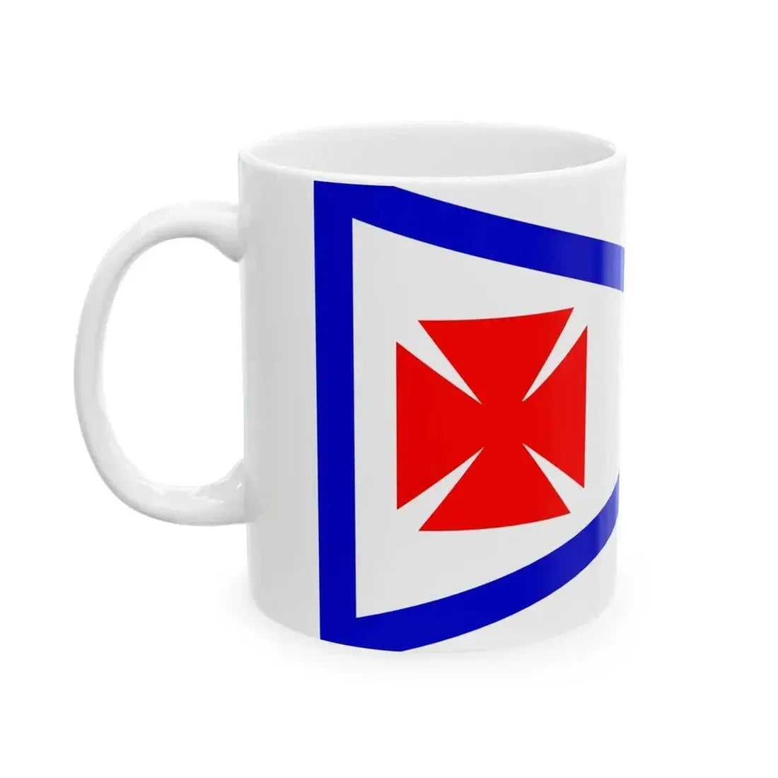 Burgee of Riverside YC (United States) White Coffee Mug - Go Mug Yourself