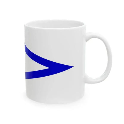 Burgee of Riverside YC (United States) White Coffee Mug - Go Mug Yourself