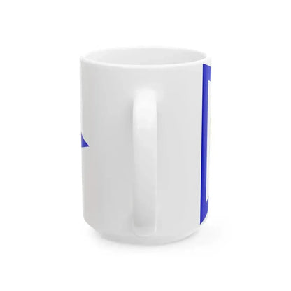 Burgee of Riverside YC (United States) White Coffee Mug - Go Mug Yourself