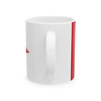 Burgee of Royal Cork YC (Ireland) White Coffee Mug - Go Mug Yourself