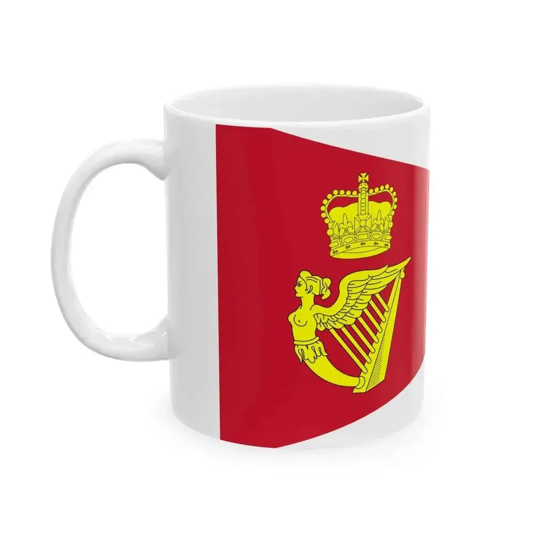 Burgee of Royal Cork YC (Ireland) White Coffee Mug - Go Mug Yourself