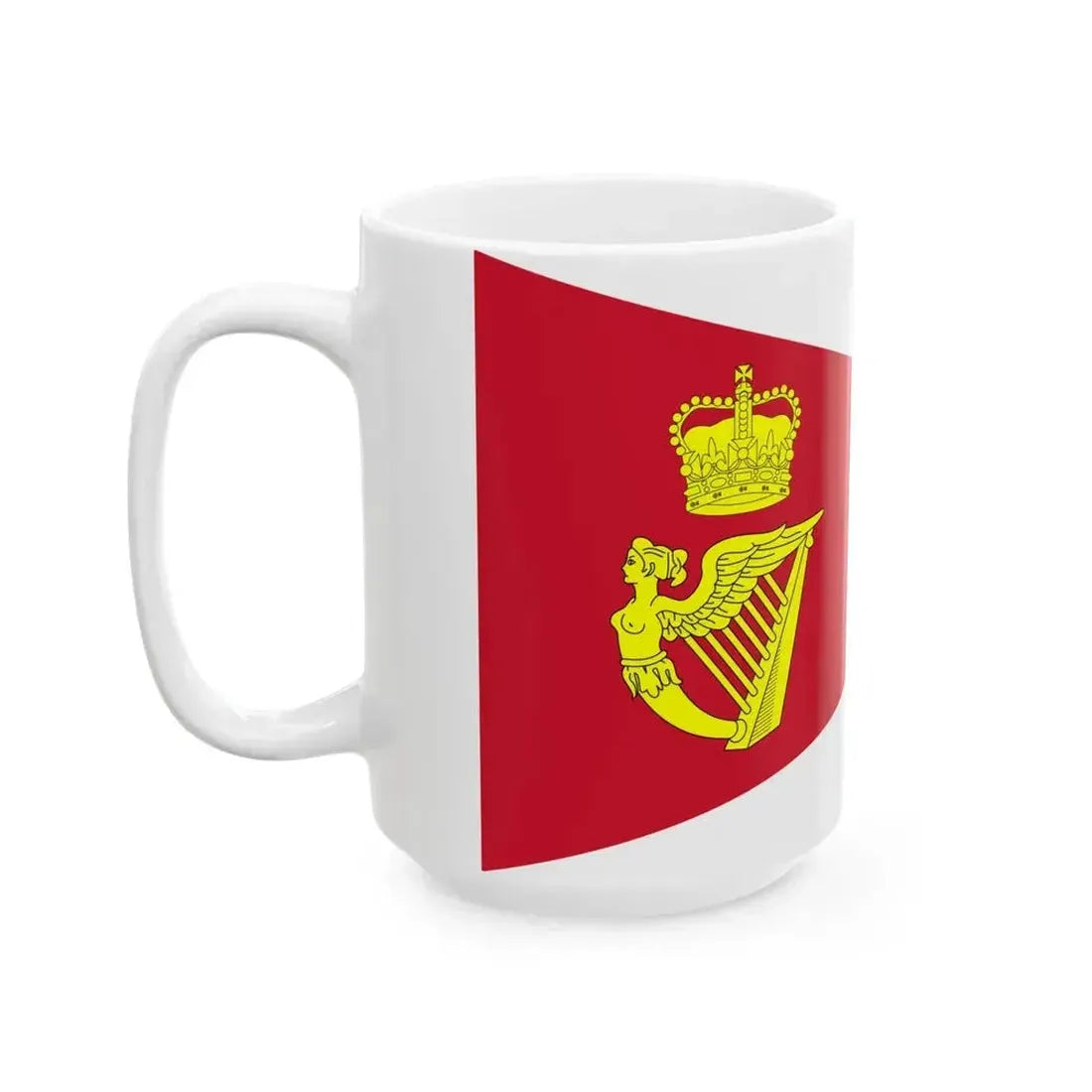 Burgee of Royal Cork YC (Ireland) White Coffee Mug - Go Mug Yourself