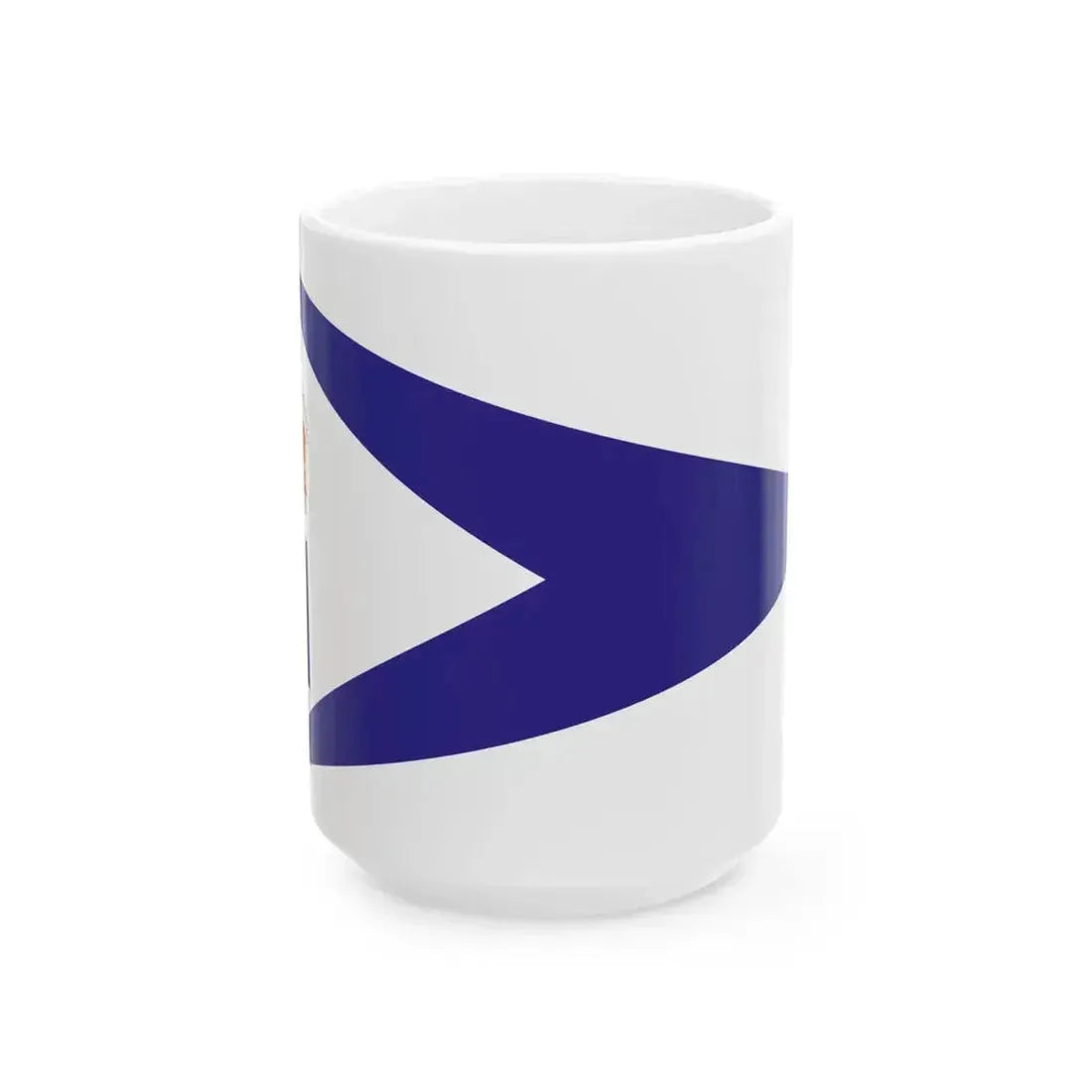 Burgee of Royal Hamilton YC (Canada) White Coffee Mug 15oz - Go Mug Yourself