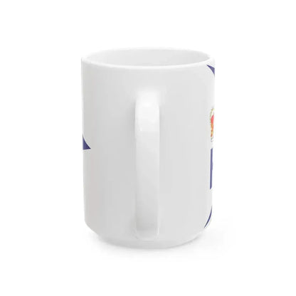 Burgee of Royal Hamilton YC (Canada) White Coffee Mug - Go Mug Yourself