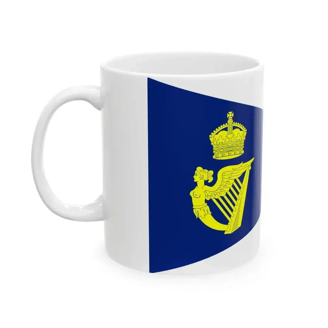 Burgee of Royal Irish YC (Ireland) White Coffee Mug - Go Mug Yourself