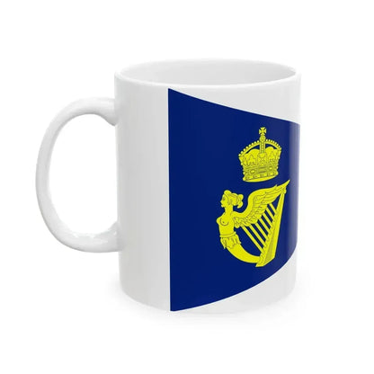 Burgee of Royal Irish YC (Ireland) White Coffee Mug - Go Mug Yourself