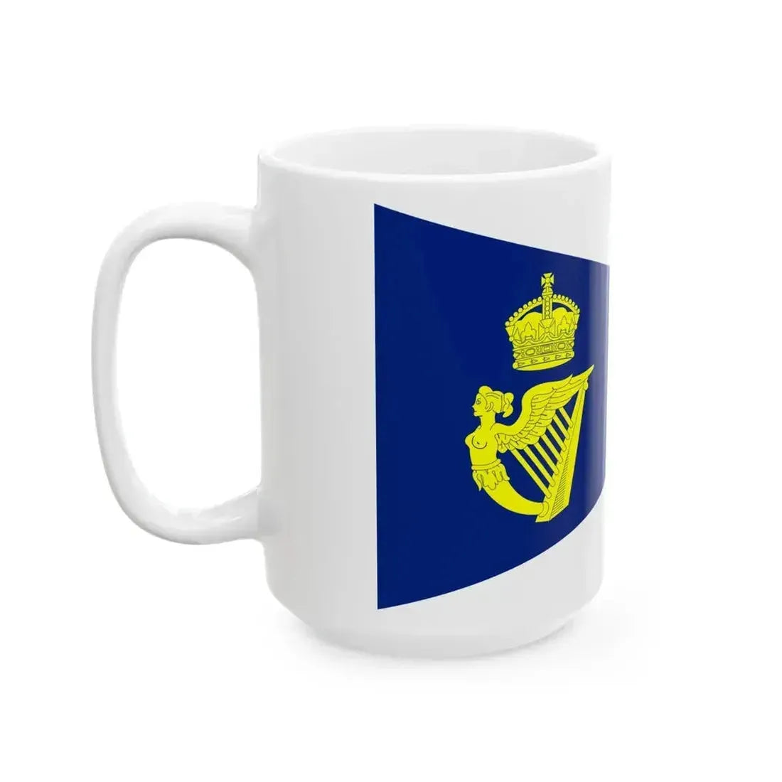 Burgee of Royal Irish YC (Ireland) White Coffee Mug - Go Mug Yourself