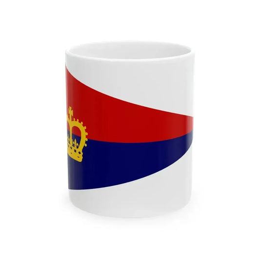 Burgee of Royal Lake of the Woods YC (Canada) White Coffee Mug 11oz - Go Mug Yourself