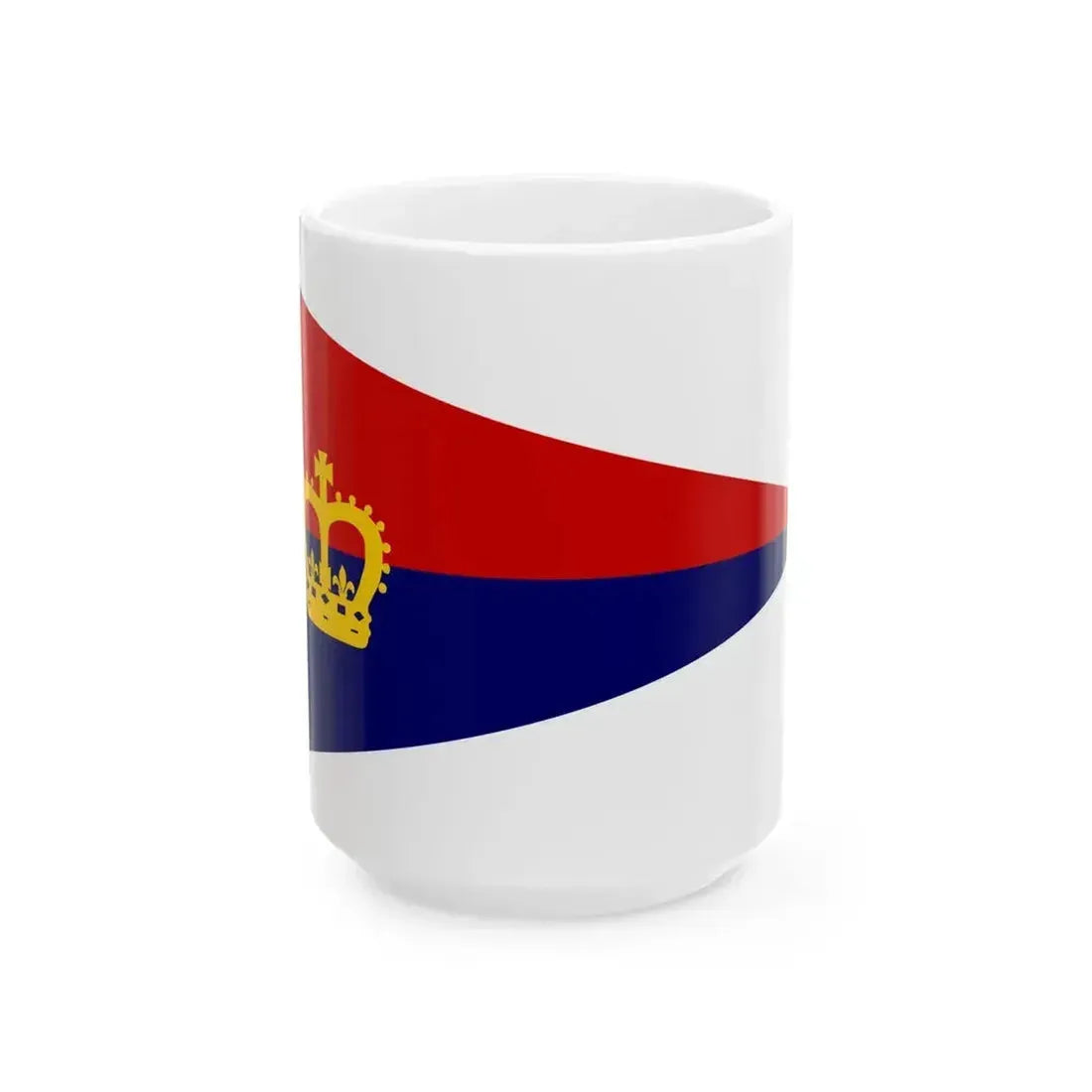 Burgee of Royal Lake of the Woods YC (Canada) White Coffee Mug 15oz - Go Mug Yourself