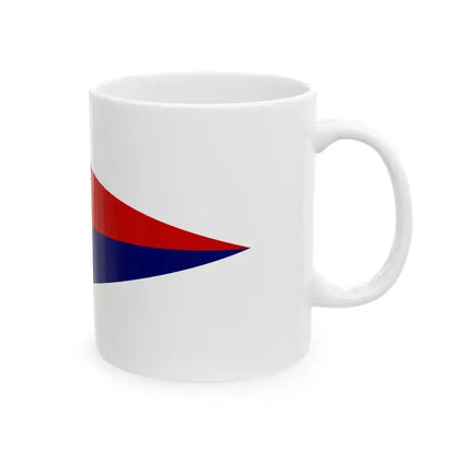 Burgee of Royal Lake of the Woods YC (Canada) White Coffee Mug - Go Mug Yourself