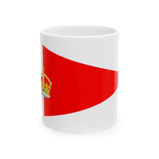 Burgee of Royal Malta YC (Malta) White Coffee Mug 11oz - Go Mug Yourself