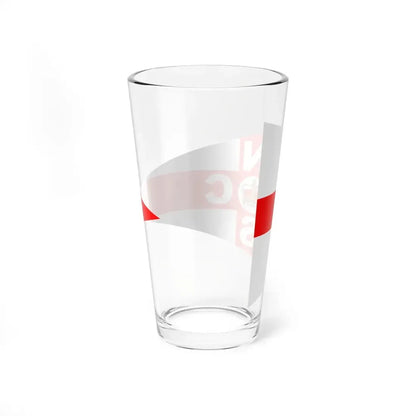 Burgee of Royal Nassau Sailing Club (Bahamas) Pint Glass 16oz - Go Mug Yourself