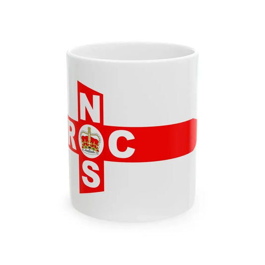 Burgee of Royal Nassau Sailing Club (Bahamas) White Coffee Mug 11oz - Go Mug Yourself