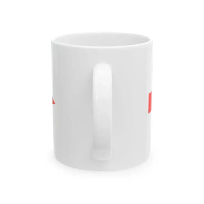 Burgee of royal perth yc (Australia) White Coffee Mug - Go Mug Yourself