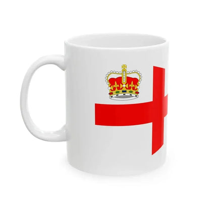 Burgee of royal perth yc (Australia) White Coffee Mug - Go Mug Yourself
