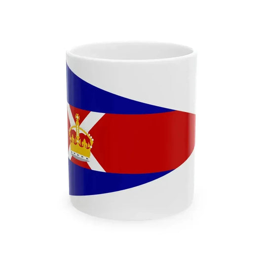 Burgee of Royal St Lawrence YC (Canada) White Coffee Mug 11oz - Go Mug Yourself