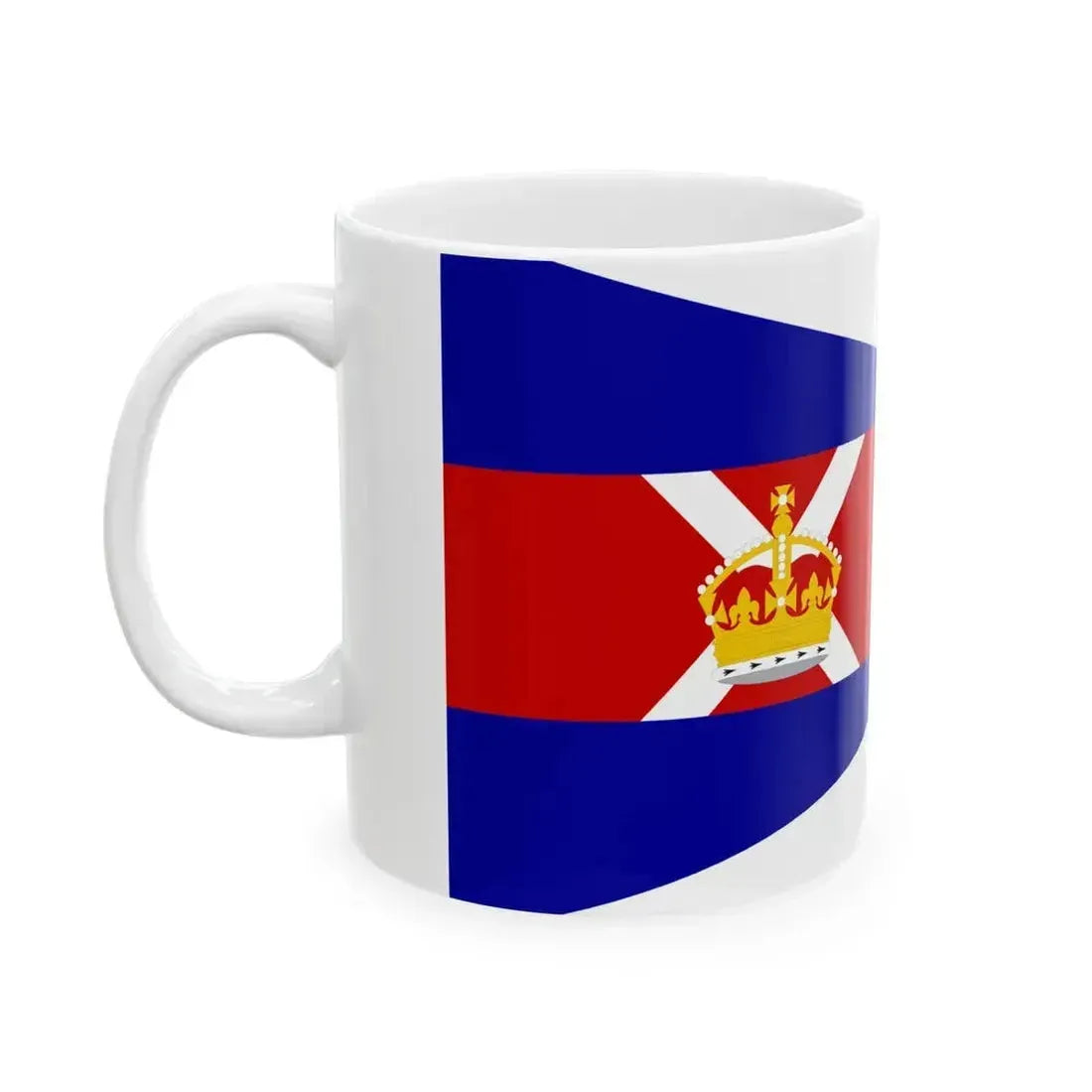 Burgee of Royal St Lawrence YC (Canada) White Coffee Mug - Go Mug Yourself