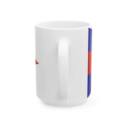 Burgee of Royal St Lawrence YC (Canada) White Coffee Mug - Go Mug Yourself