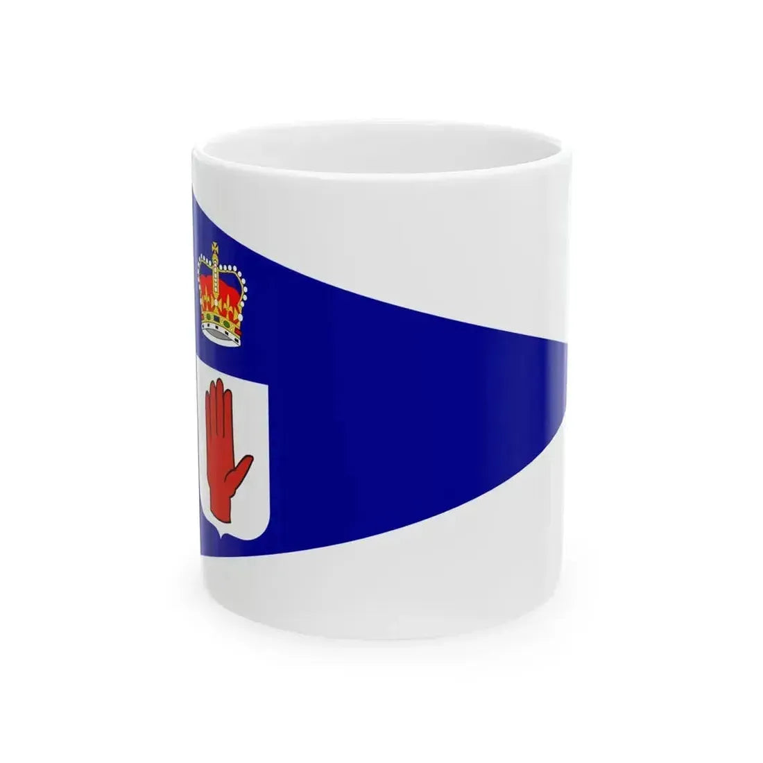 Burgee of royal ulster yc (Ireland) White Coffee Mug 11oz - Go Mug Yourself