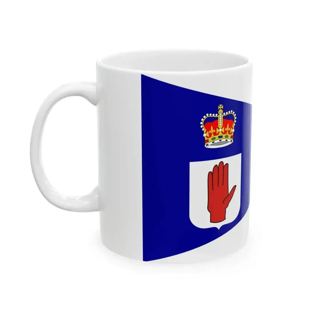 Burgee of royal ulster yc (Ireland) White Coffee Mug - Go Mug Yourself