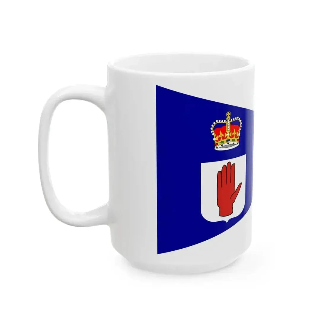 Burgee of royal ulster yc (Ireland) White Coffee Mug - Go Mug Yourself