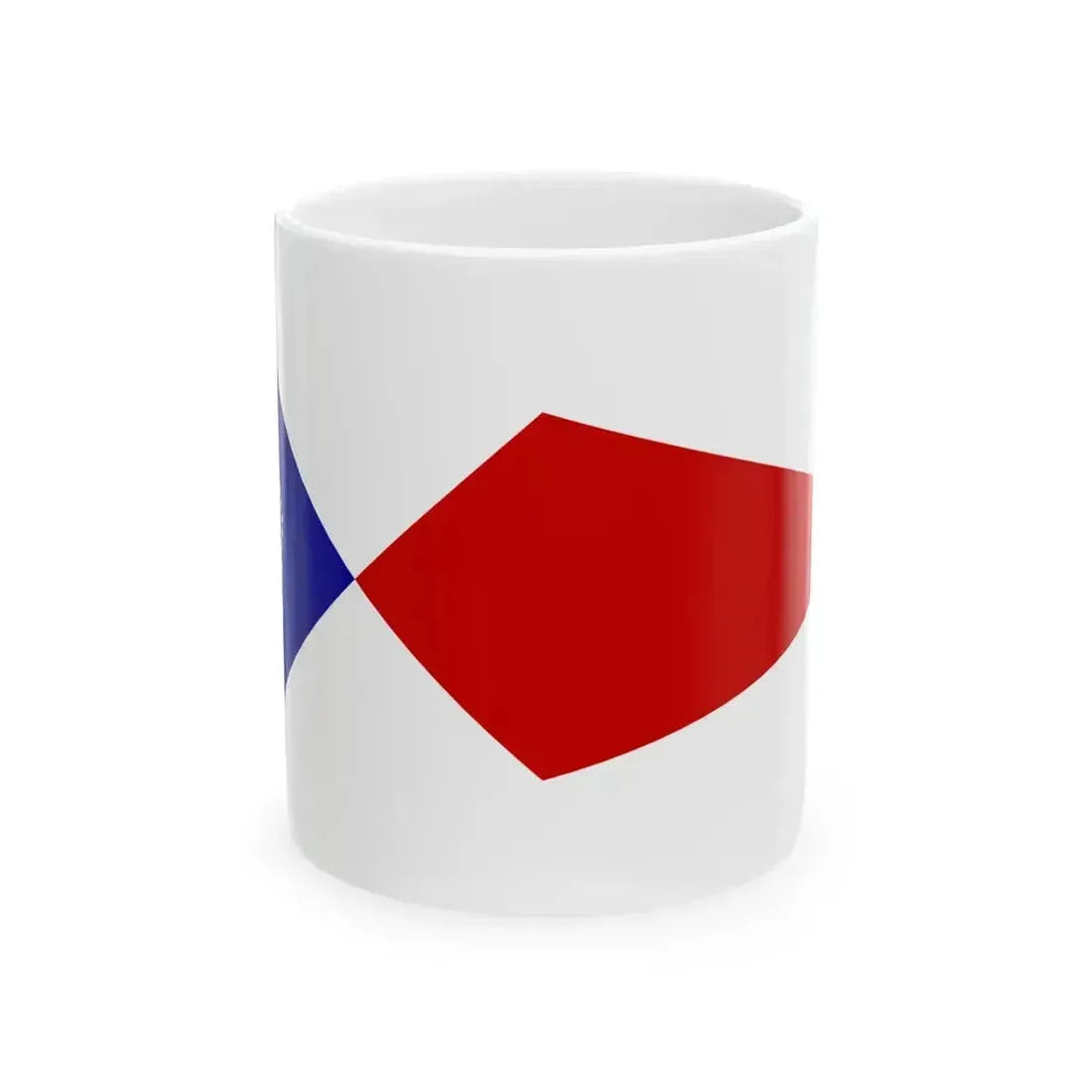 Burgee of Royal Vancouver YC (Canada) White Coffee Mug 11oz - Go Mug Yourself