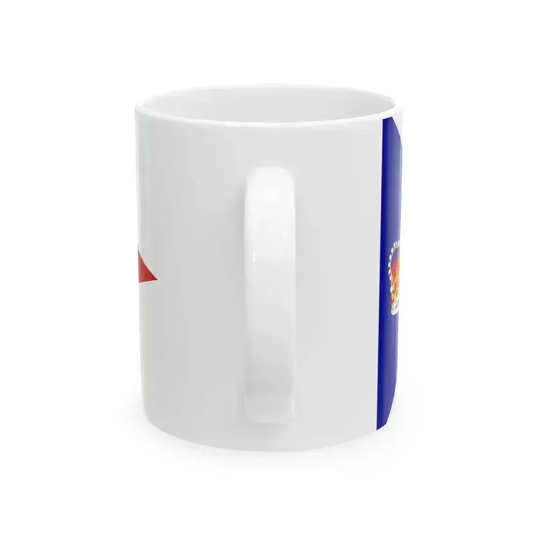 Burgee of Royal Vancouver YC (Canada) White Coffee Mug - Go Mug Yourself