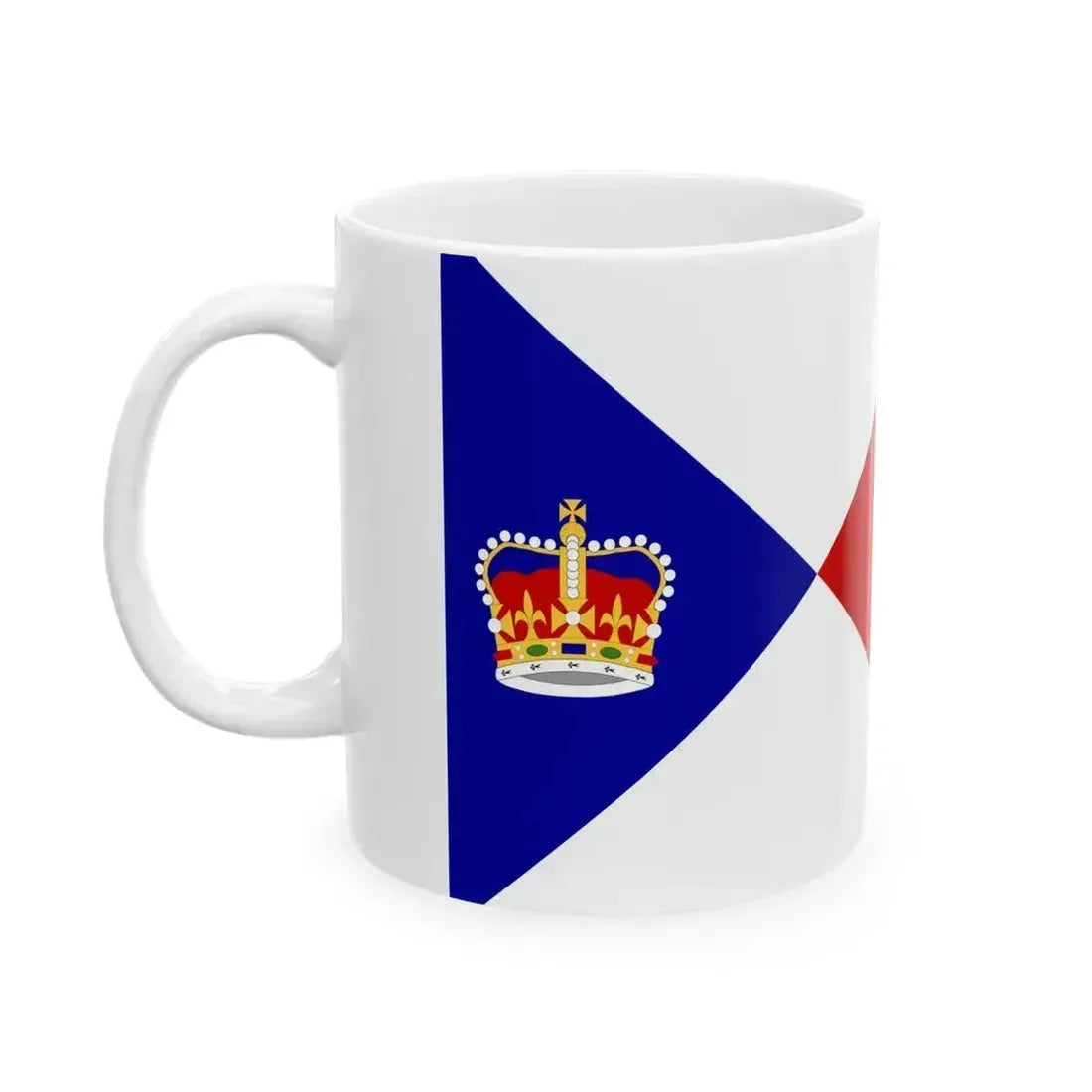 Burgee of Royal Vancouver YC (Canada) White Coffee Mug - Go Mug Yourself