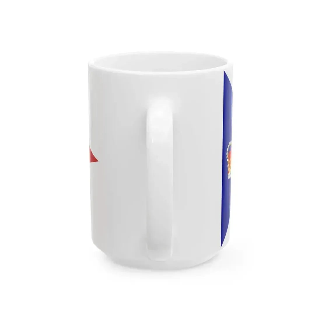 Burgee of Royal Vancouver YC (Canada) White Coffee Mug - Go Mug Yourself