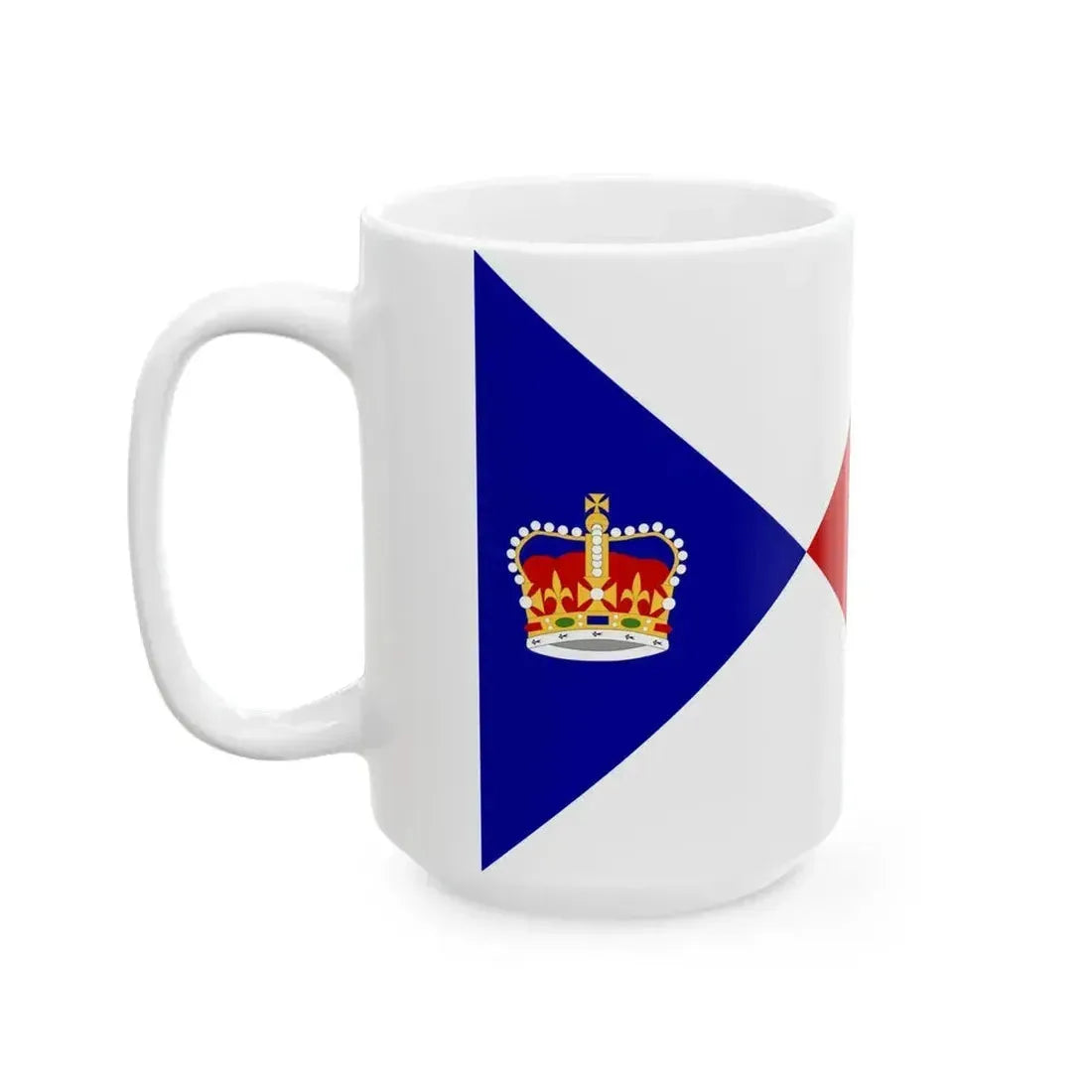 Burgee of Royal Vancouver YC (Canada) White Coffee Mug - Go Mug Yourself