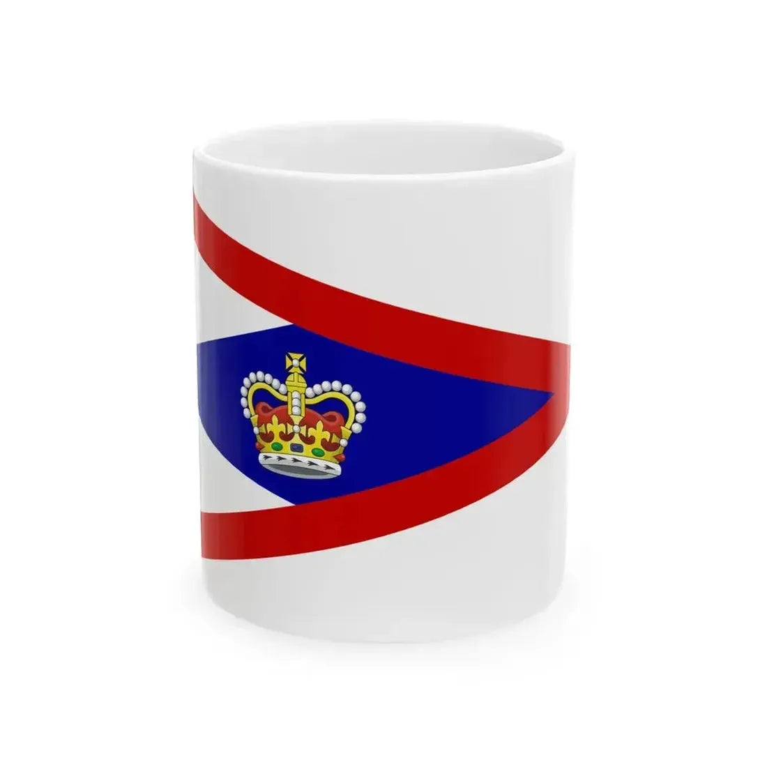 Burgee of Royal Victoria YC (Canada) White Coffee Mug 11oz - Go Mug Yourself