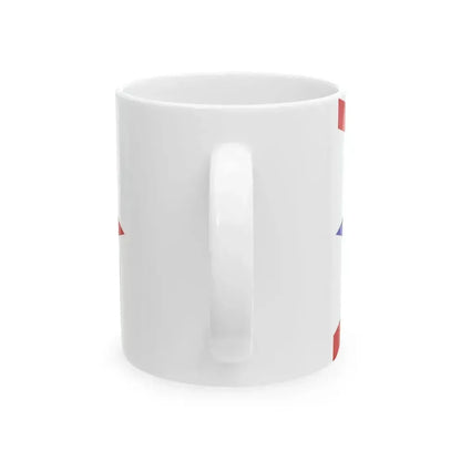 Burgee of Royal Victoria YC (Canada) White Coffee Mug - Go Mug Yourself