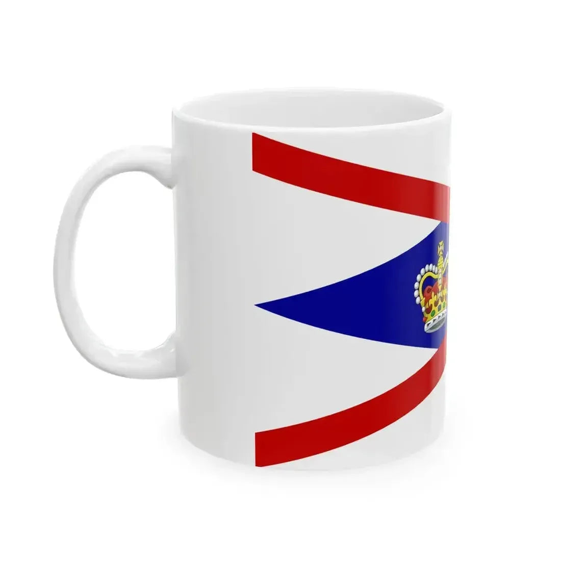 Burgee of Royal Victoria YC (Canada) White Coffee Mug - Go Mug Yourself