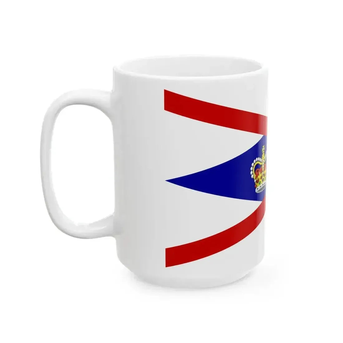 Burgee of Royal Victoria YC (Canada) White Coffee Mug - Go Mug Yourself