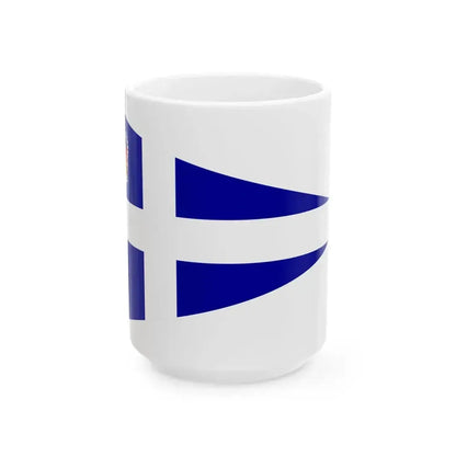 Burgee of rsys (Australia) White Coffee Mug 15oz - Go Mug Yourself