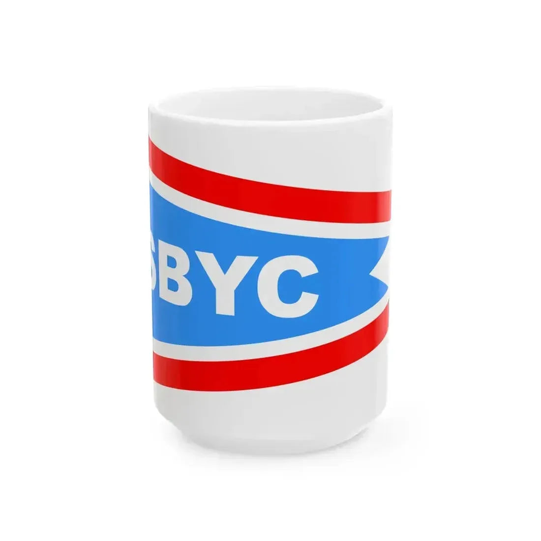 Burgee of Saginaw Bay YC (United States) White Coffee Mug 15oz - Go Mug Yourself