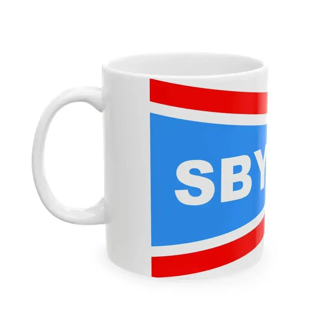Burgee of Saginaw Bay YC (United States) White Coffee Mug - Go Mug Yourself