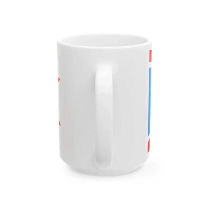 Burgee of Saginaw Bay YC (United States) White Coffee Mug - Go Mug Yourself