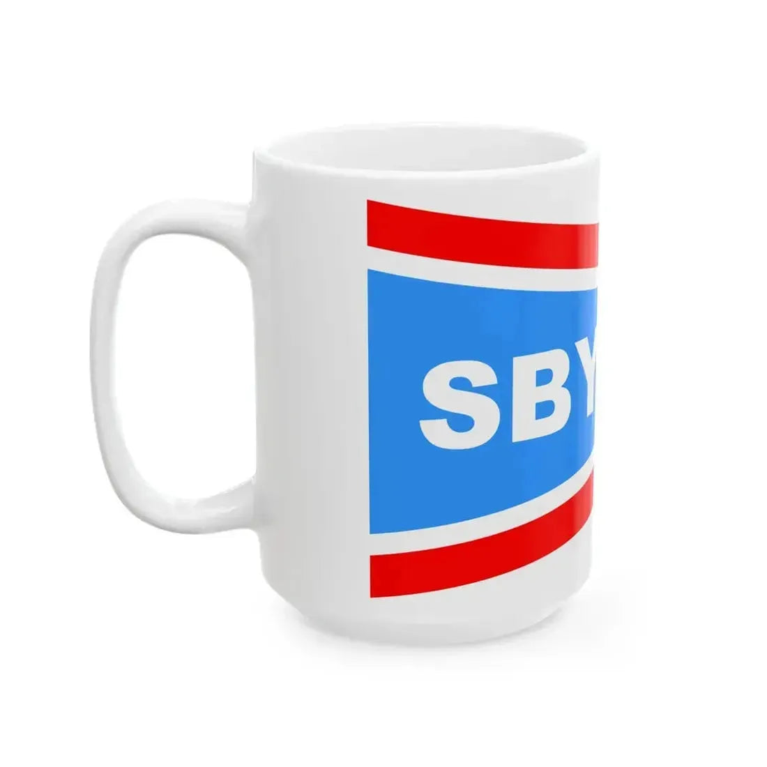 Burgee of Saginaw Bay YC (United States) White Coffee Mug - Go Mug Yourself