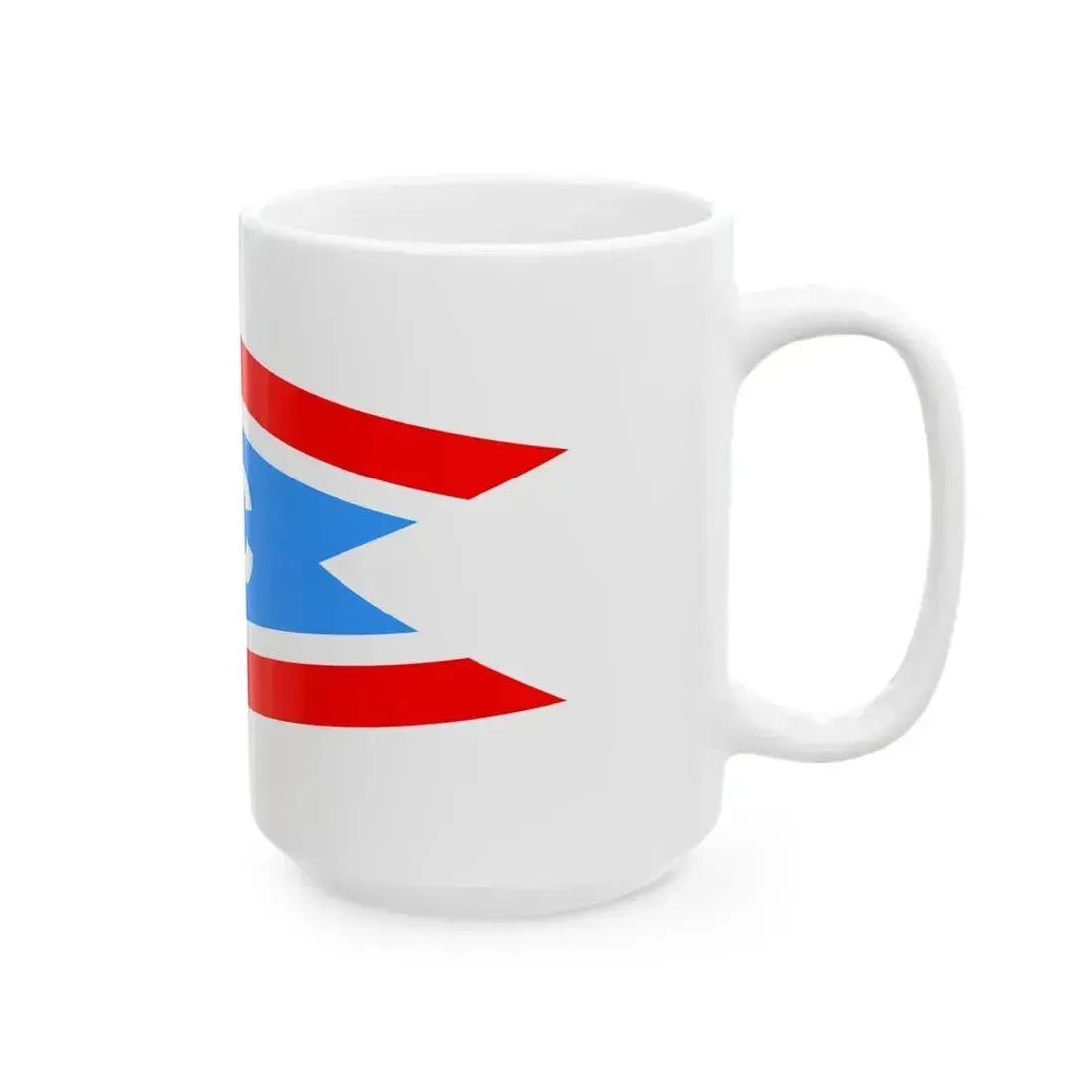 Burgee of Saginaw Bay YC (United States) White Coffee Mug - Go Mug Yourself