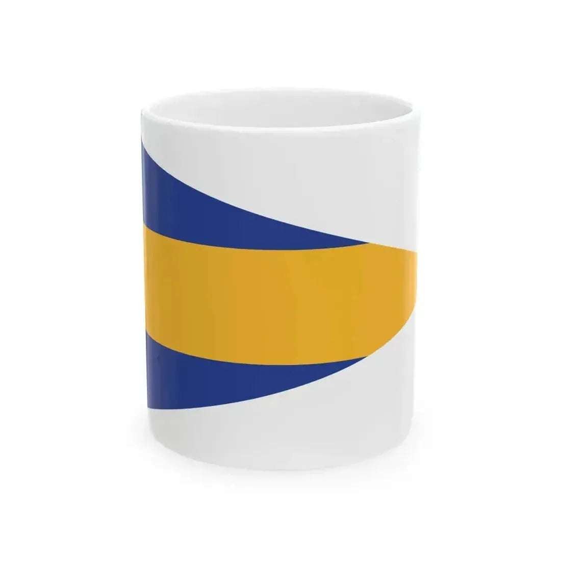 Burgee of Salinas YC (Ecuador) White Coffee Mug 11oz - Go Mug Yourself