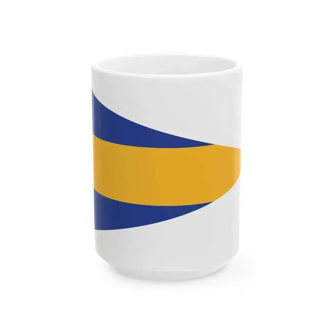 Burgee of Salinas YC (Ecuador) White Coffee Mug 15oz - Go Mug Yourself