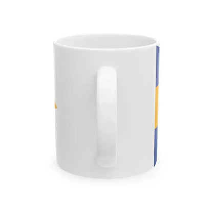 Burgee of Salinas YC (Ecuador) White Coffee Mug - Go Mug Yourself