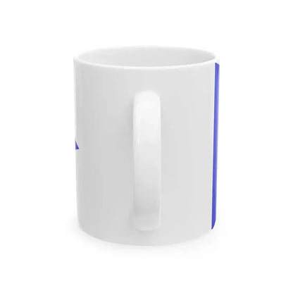 Burgee of San Diego Yacht Club (United States) White Coffee Mug - Go Mug Yourself