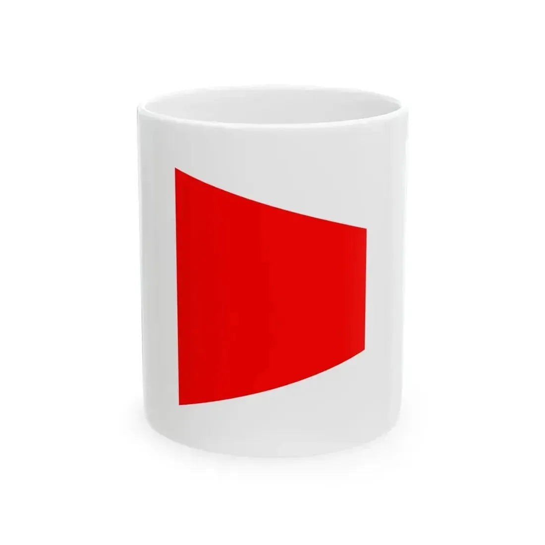 Burgee of Sandringham Yacht Club (Australia) White Coffee Mug 11oz - Go Mug Yourself