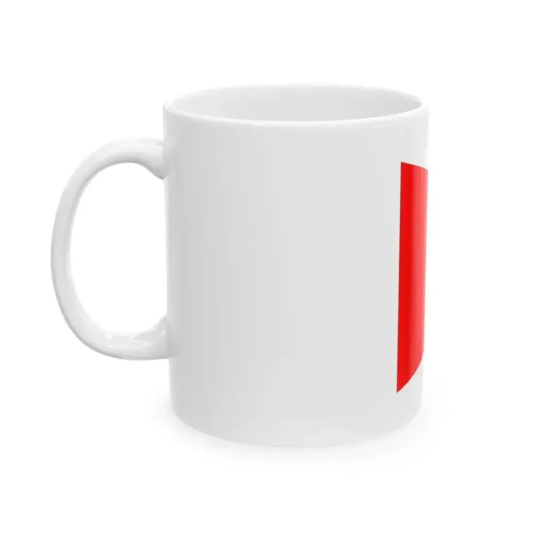 Burgee of Sandringham Yacht Club (Australia) White Coffee Mug - Go Mug Yourself