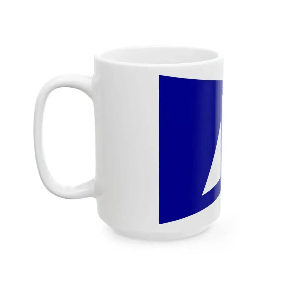 Burgee of Sandusky Sailing Club (United States) White Coffee Mug - Go Mug Yourself