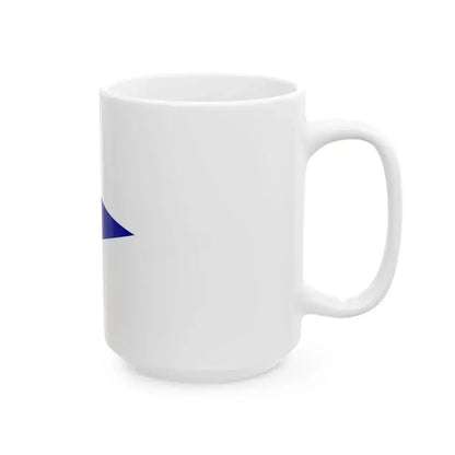 Burgee of Sandusky Yacht Club (United States) White Coffee Mug - Go Mug Yourself