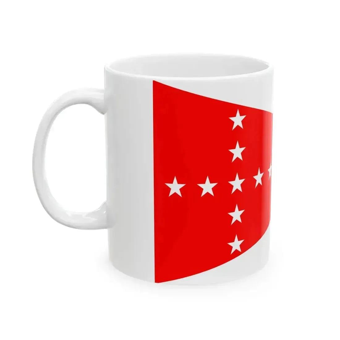 Burgee of Sayville YC (United States) White Coffee Mug - Go Mug Yourself