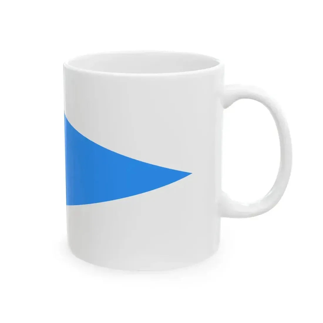 Burgee of Seebrucker Regatta-Verein (Germany) White Coffee Mug - Go Mug Yourself